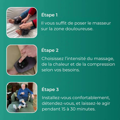 ThermoMasseur - Dites adieu à la neuropathie et aux douleurs aux pieds